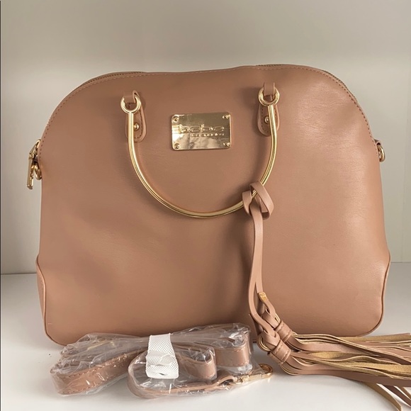 Bebe Bags Bebe Dome Satchel Gold Ring Handles Blush Purse Poshmark Bebe Bags Bebe Dome Satchel Gold Ring Handles Blush Purse Poshmark